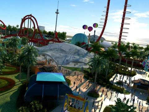 Ocean Park 3D Model