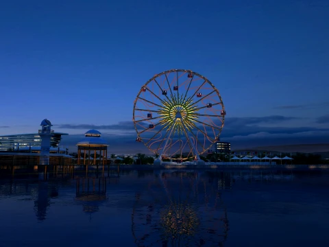 Ocean Park 3D Model
