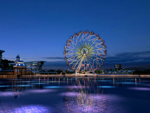 Ocean Park 3D Model