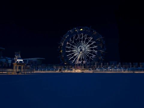 Ocean Park 3D Model