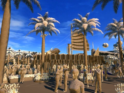 Ocean Park 3D Model