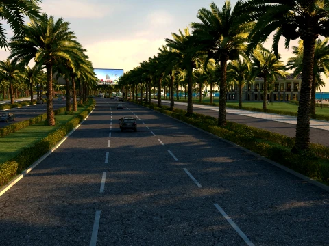 Parque Oce&aacute;nico Modelo 3D