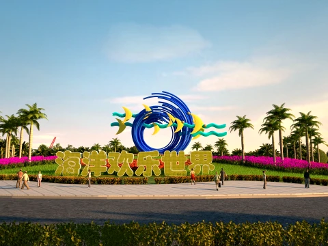 Oceaanpark 3D Model