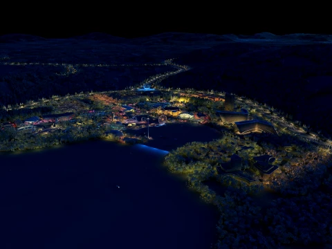 Ocean Park 3D Model