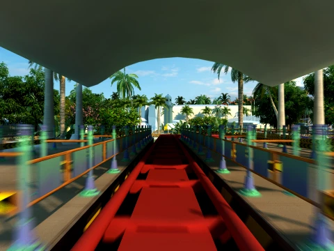Parque Oce&aacute;nico Modelo 3D