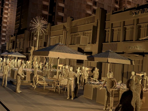 Urban architecture 3D Model