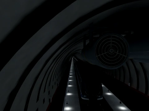 T&uuml;nel 3D Model