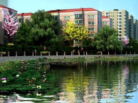 Urban architecture 3D Model