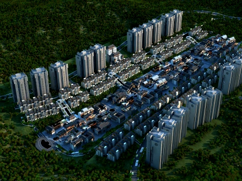 Ciudad Modelo 3D