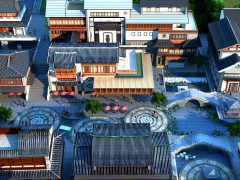 Ancient architecture 3D Model