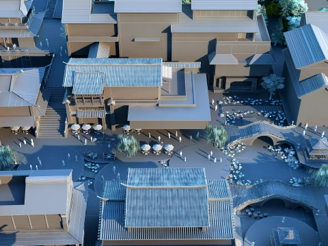 Ancient architecture 3D Model