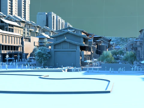 Ancient architecture 3D Model