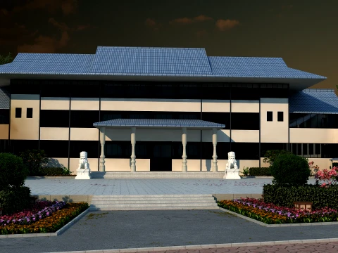 Edificio per uffici Modello 3D