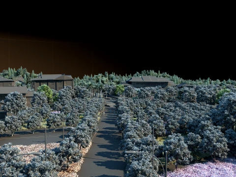 Town 3D Model