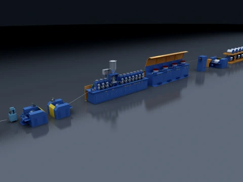 Komple ekipman seti 3D Model