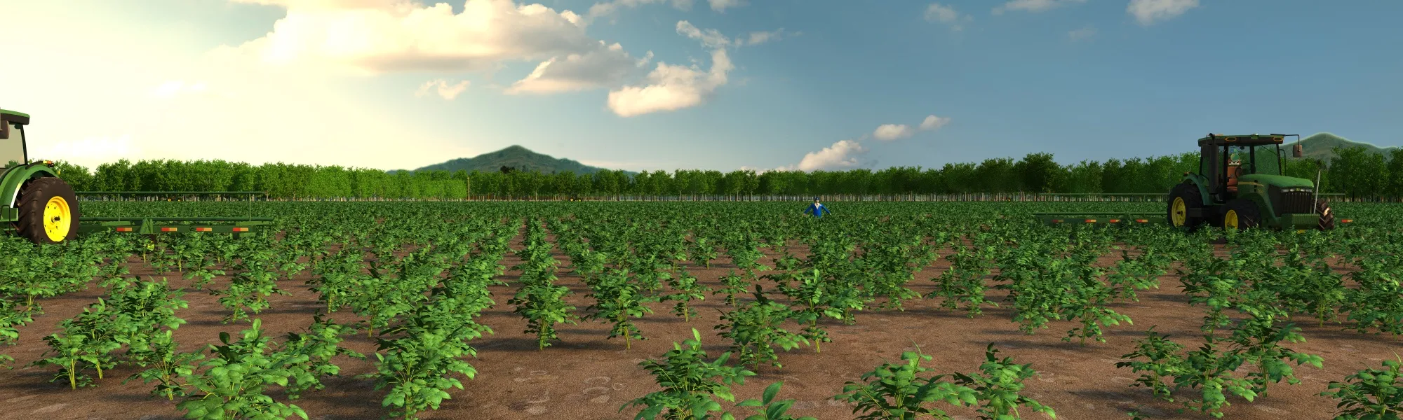 Farmland 3D Model .c4d .max .obj .3ds .fbx .stl .blend 