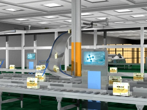 Factory 3D Model