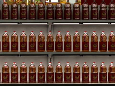 S&uuml;permarket 3D Model
