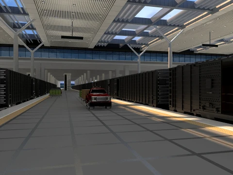 Logistiek 3D Model