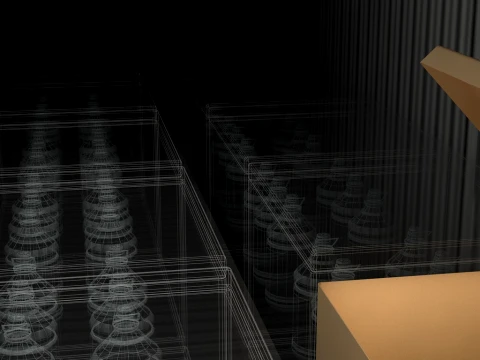 Soya yağı 3D Model