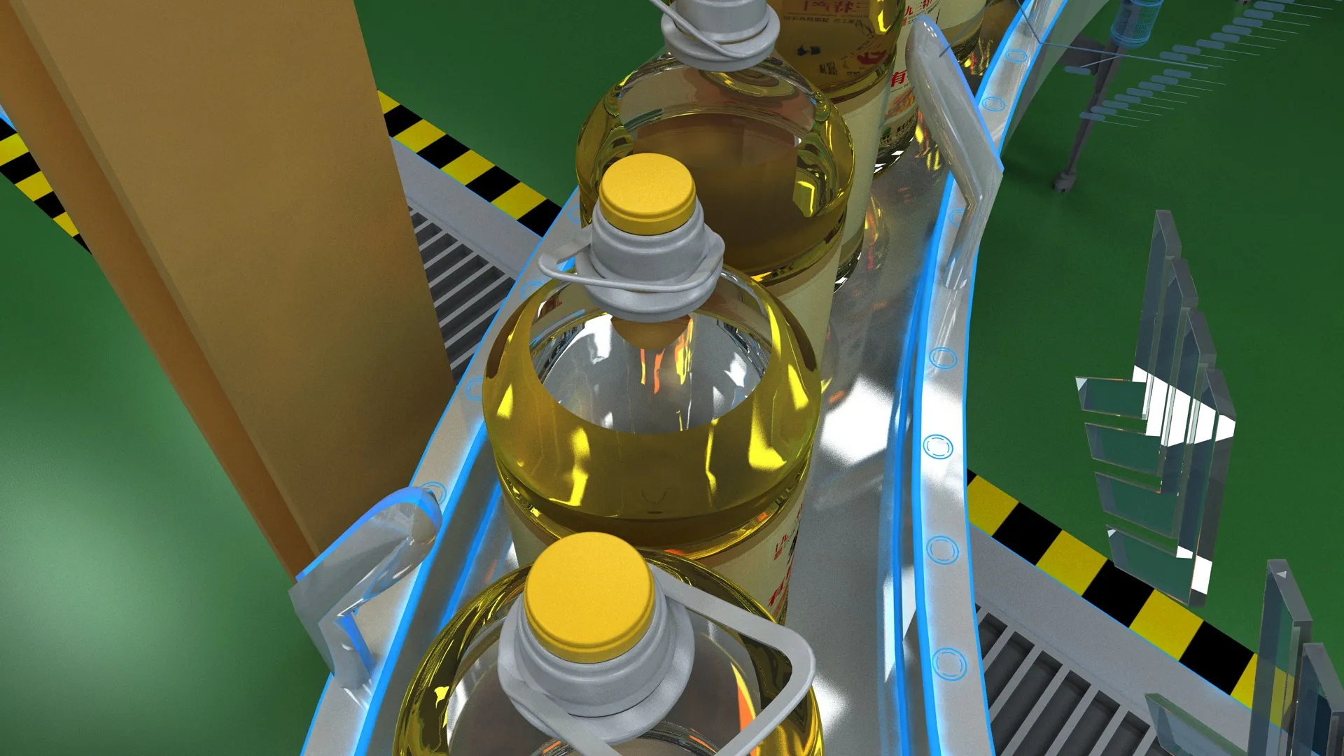 Factory 3D Model .c4d .max .obj .3ds .fbx .stl .blend 