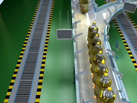 Factory 3D Model