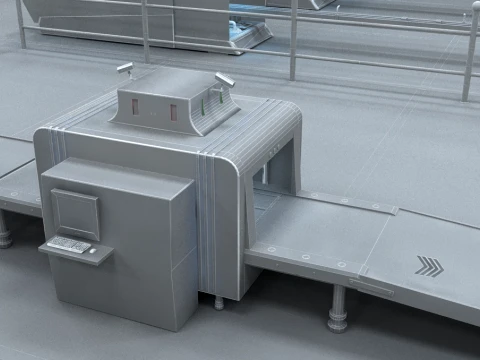 Factory 3D Model