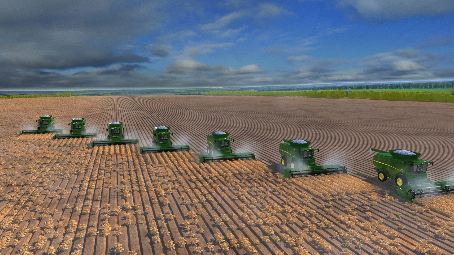 Farmland 3D Model .c4d .max .obj .3ds .fbx .stl .blend 