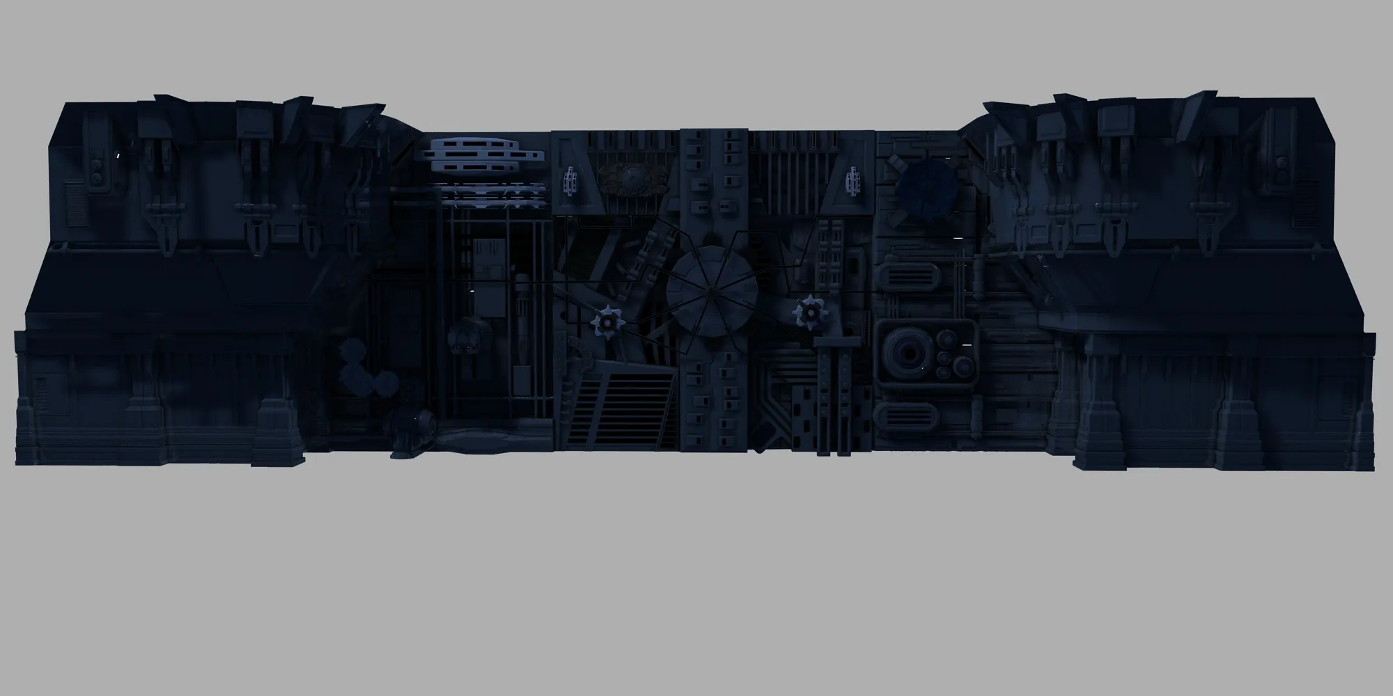 Gate 3D Model .c4d .max .obj .3ds .fbx .stl .blend