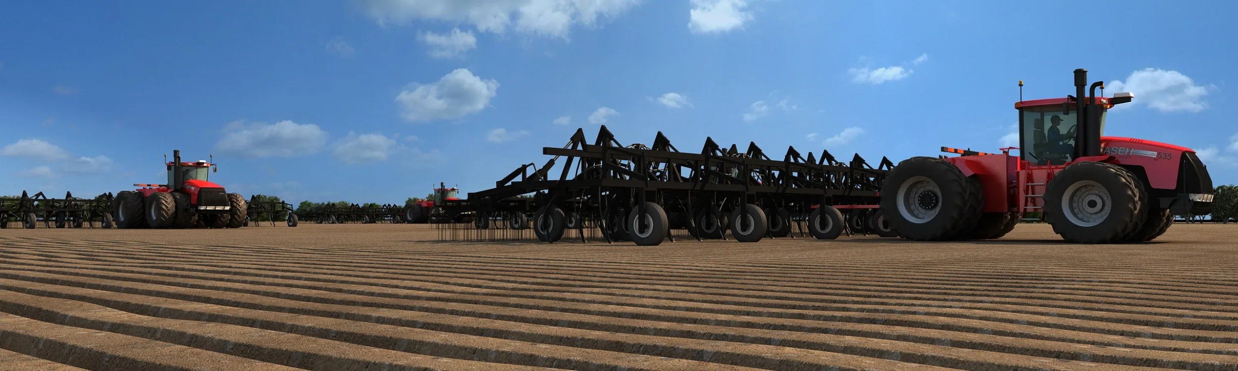 Farmland 3D Model .c4d .max .obj .3ds .fbx .stl .blend 
