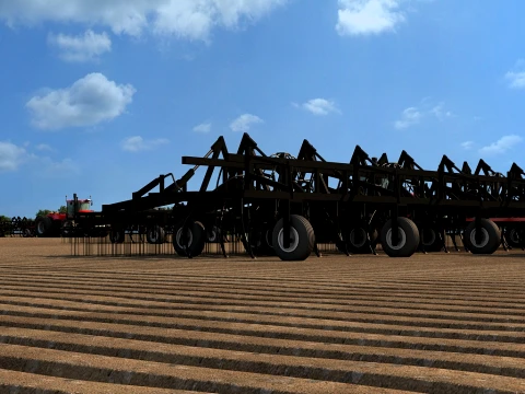 Terres agricoles Modèle 3D