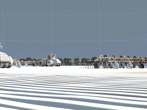 Farmland 3D Model