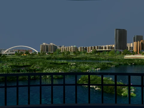 Urban architecture 3D Model