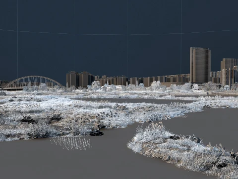 Urban architecture 3D Model
