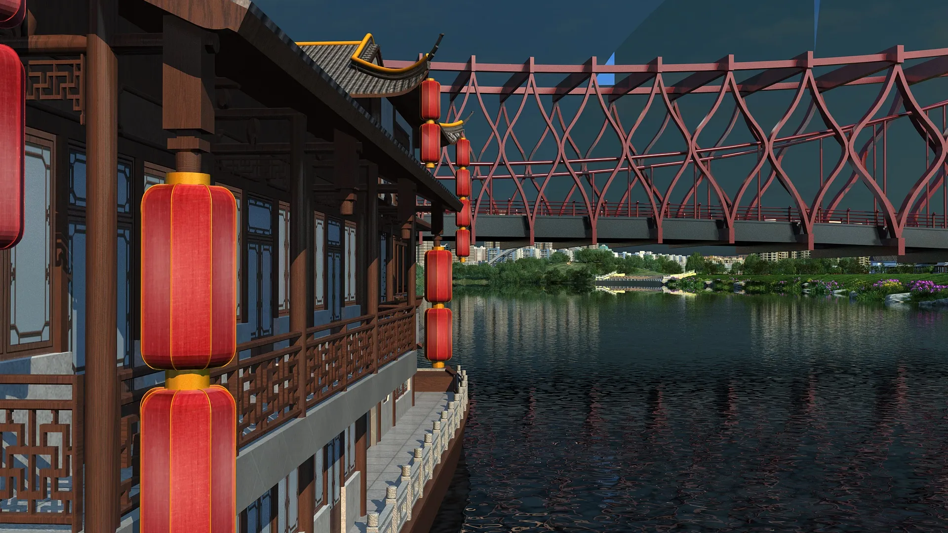 Ancient architecture 3D Model .c4d .max .obj .3ds .fbx .stl .blend 