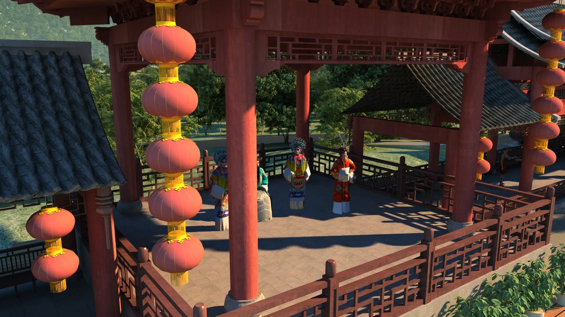 Stage 3D Model .c4d .max .obj .3ds .fbx .stl .blend