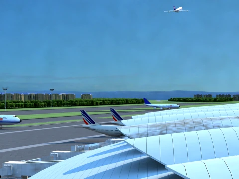 Airport 3D Model