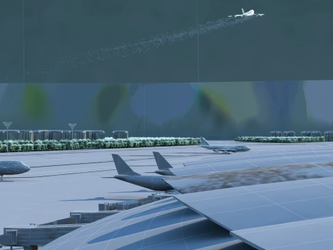 Airport 3D Model