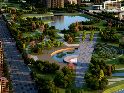 Urban architecture 3D Model