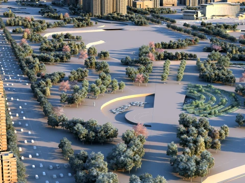 Urban architecture 3D Model
