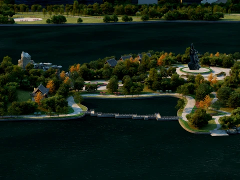Park 3D Model