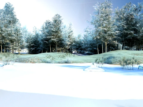 Pond 3D Model