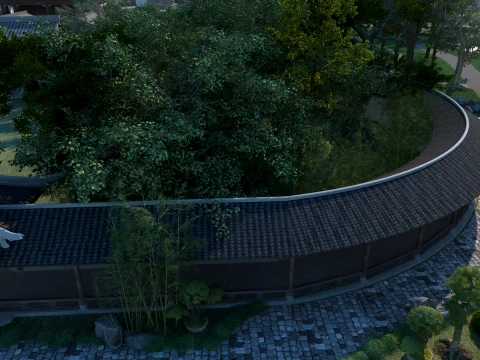 Garden 3D Model
