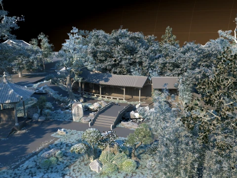 Garden 3D Model