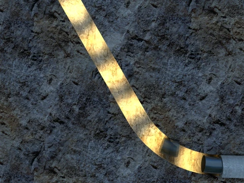 construir un embalse Modelo 3D