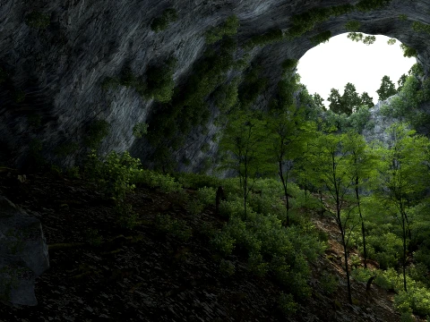 Cueva Modelo 3D