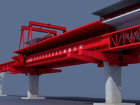Build a bridge 3D Model