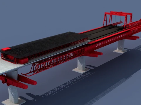 Build a bridge 3D Model