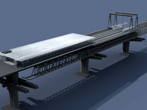 Build a bridge 3D Model