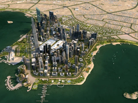 Architettura urbana Modello 3D